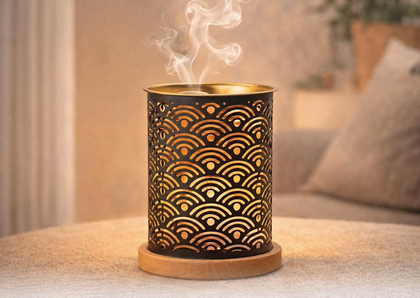 Metal Oil Burner for Home Fragrance